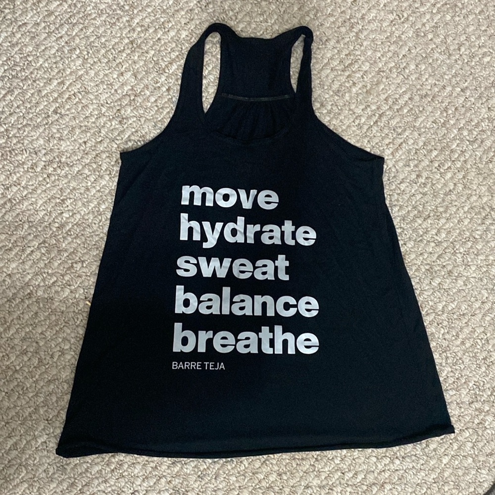 EUC Barre Teja tank size medium black